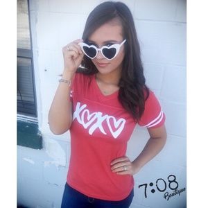 XOXO Jersey Tee